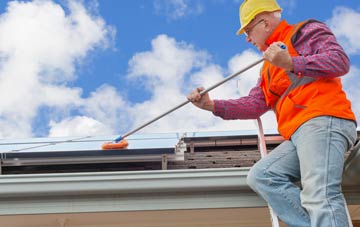 The Green soft wash roof cleaning